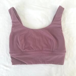 Lululemon Sports Bra in Soft Rose - Size 4